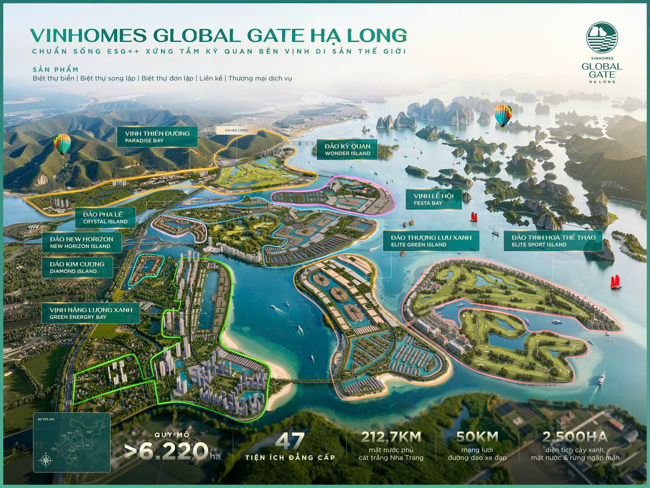 VINHOMES GLOBAL GATE HẠ LONG – SIÊU ĐÔ THỊ BIỂN LỚN NHẤT VIỆT NAM