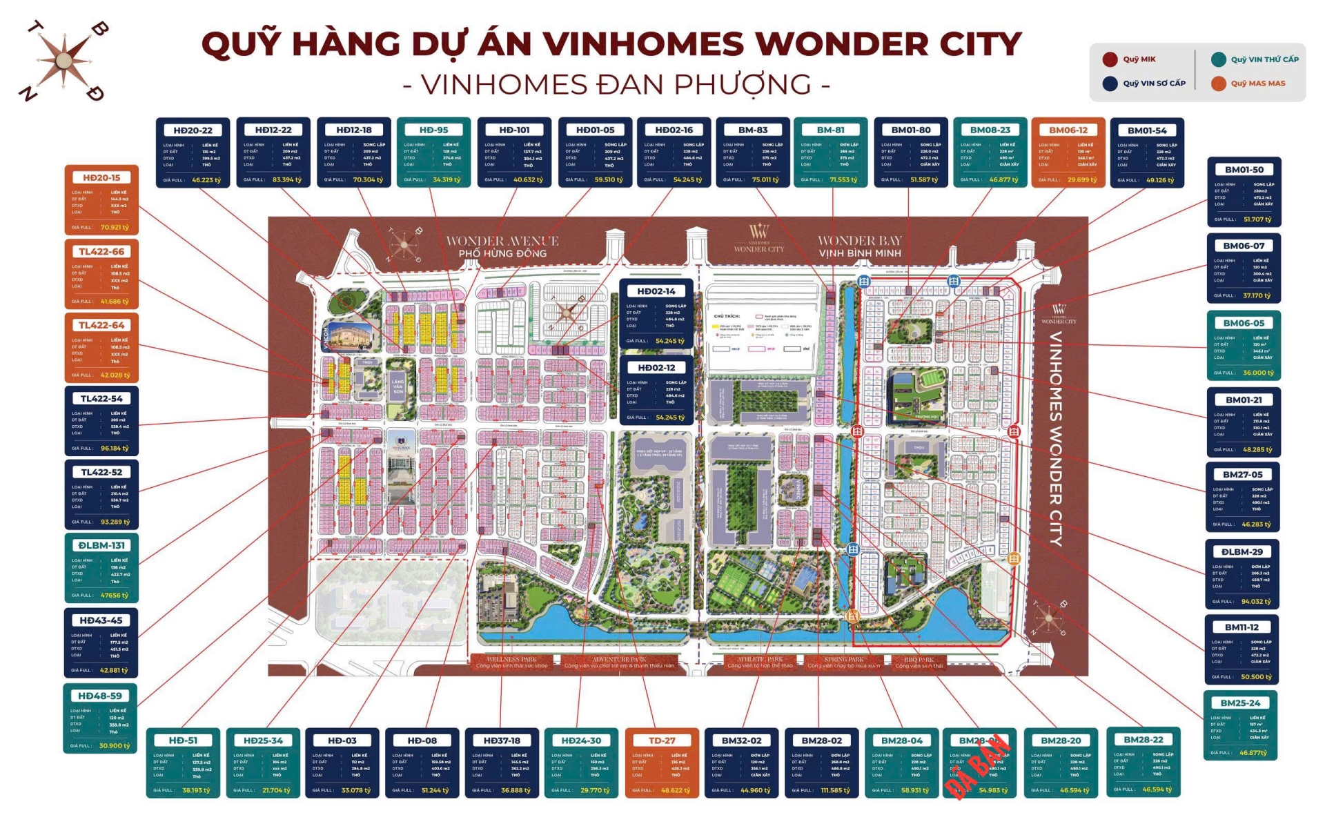 Update Ảnh chỉ căn HOT dự án Vinhomes Wonder City Đan Phượng 02/04/2026
